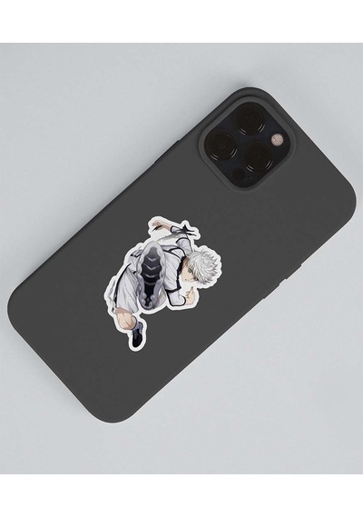 Nagi Seishiro-bluelock-parlak Kağıt -2li Sticker Set-telefon Süsleme Blue Lock Etiket Beyaz