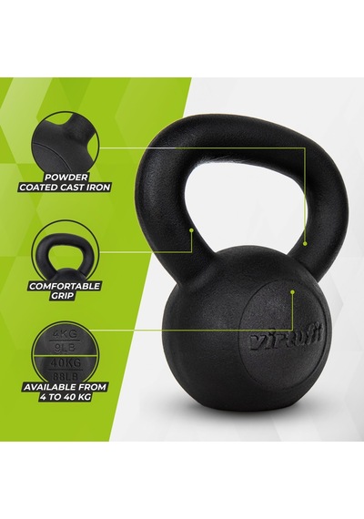 Kettlebell Pro Döküm Demir Kettlebell 8 Kg