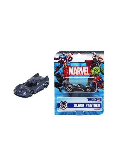City Premium Vehicles 6-asst Black Panther Çok Renkli