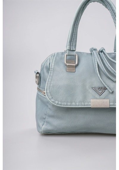 Ççs 18077 Kadın Çapraz Askılı El Çantası Açık Mavi