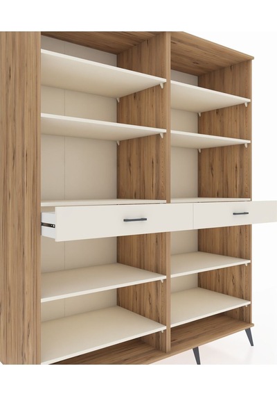 Kronos Gardrop 10 Raflı 2 Çekmeceli 176x59x221 Çam-aytaşı Aytaşı Kronos Gardrop 10 Raflı 2 Çekmeceli 176x59x221 Çam-aytaşı Aytaşı