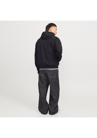 Jack & Jones Jack&jones Perfect Bomber Erkek Siyah Kapüşonlu Ceket Siyah