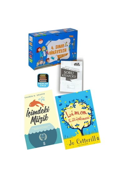 4. Sınıf Hikayeler Okuma Seti 10 Kitap & İçimdeki Müzik & Limo...