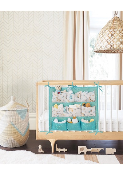 Baby 9 Cepli Bağlamalı Beşik Kenarı Düzenleyici (yeşil) Çok Renkli