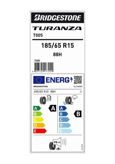 Bridgestone 185/65R15 88H T005 Yaz Lastiği 2025