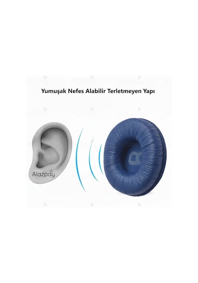 Jbl Uyumlu Tune 600bt 500bt 510b 560bt T450 T460 T250 Jr300bt Kulaklık Sünger Yastığı Pembe Çift