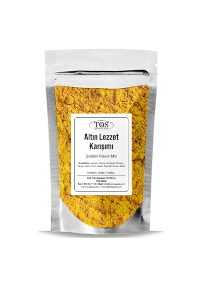 Tos The Organic Spices Altın Lezzet Karışımı 250 G