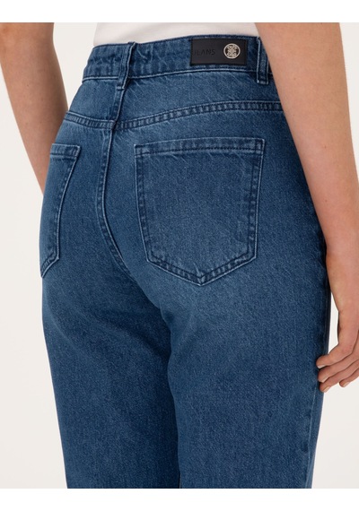 Pierre Cardin Kadın Mavi Pantolon Jean 50313219-vr036 Mavi