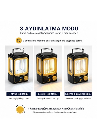 Solar - Güneş Enerjili Usb Şarjlı Nostalji Solar Lamba 1500mah Hs-234 5250 Diyarı Fırsat