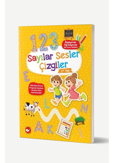 Büyüyorum Öğreniyorum - Sayılar Sesler Çizgiler