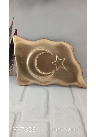 Yy7323 Türk Bayraği Biblo Silikon Kalıp
