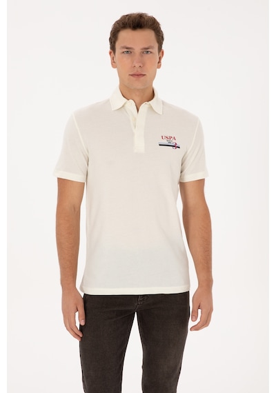 U.S. Polo Assn. U.s. Polo Assn. Erkek Krem Tişört 50324803-vr071