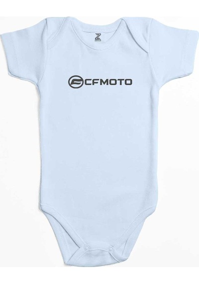 Zepplin Giyim Cfmoto Yazı Pembe Bebek Body Zıbın