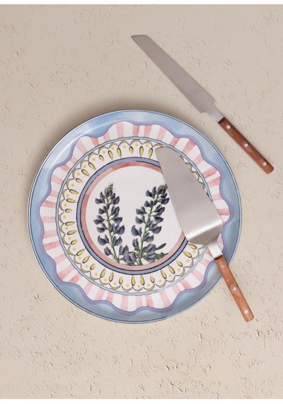 The Mia Spring Servis Tabağı 30 Cm Spr0005 Çok Renkli
