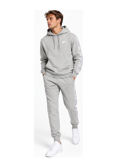 Nike Club Fleece Hoodie Track Suit Kapişonlu Pamuklu Eşofman Takımı Gri