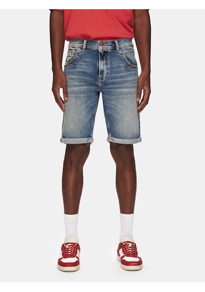 Ltb Darwın Orta Bel Jean Orta Mavi Bermuda Orta Mavi 2XL