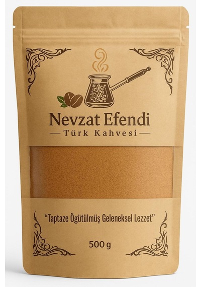 Nevzat Efendi Türk Kahvesi 500g Geleneksel Yoğun İçim Diğer