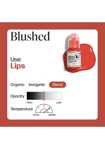 Perma Blend Blushed Kalıcı Makyaj Dudak Pigmenti 15ml
