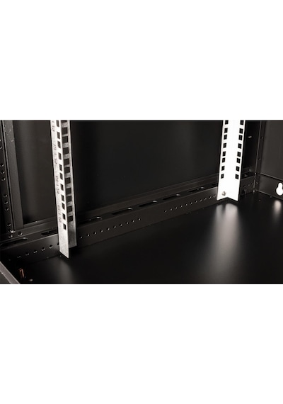 Lande - 6u 19" Duvar Tipi Rack Kabinet Genişlik: 600 Mm Derinlik: 600 Mm Siyah