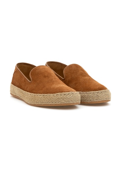 Cacharel Taba %100 Deri Loafer Ayakkabı