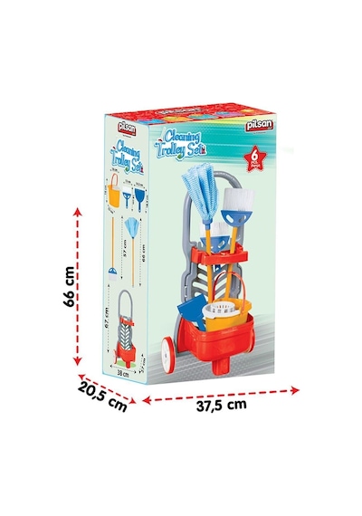 07 620 Arabalı Temizlik Seti - Aıaı-890352 1 Adet