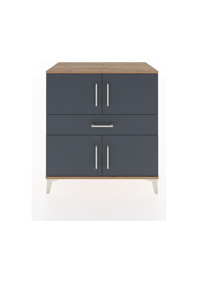 Hyperion Şifonyer 3 Raflı Tek Çekmeceli 4 Kapaklı 88x44x96 Ça... Çam Hyperion Şifonyer 3 Raflı Tek Çekmeceli 4 Kapaklı 88x44x96 Ça... Çam
