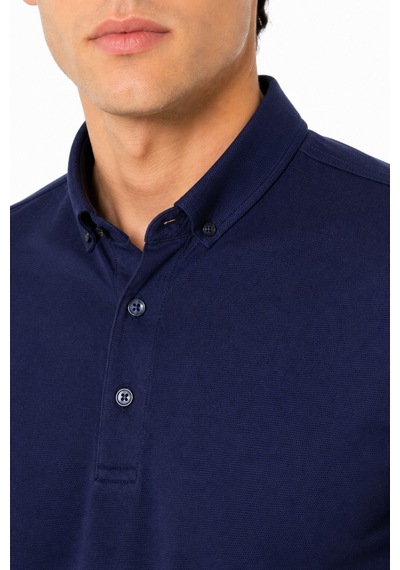 Baglan Erkek Polo Yaka Kısa Kollu Tişört Regular Kalıp T6073 Bgl-st05551 Lacivert