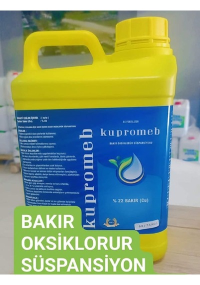 Meb Kupromeb Bakır İçerikli Sıvı Gübre 5 Litre Yeni Ürün