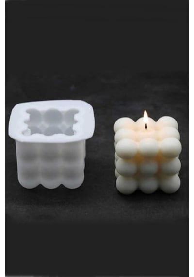 Soya Mum Yapım Seti, 1Kg Soya Wax, Fitil,Çıtçıt,Ahşap Fitil,Kalıp