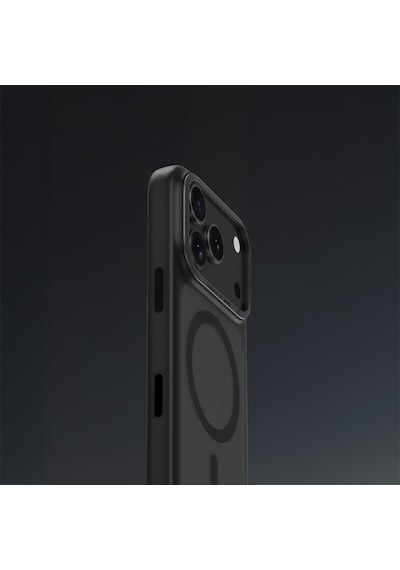 Apple Uyumlu iPhone 17 Kılıf M-safe Şarj Özellikli Benks Mist Protective Kapak Siyah