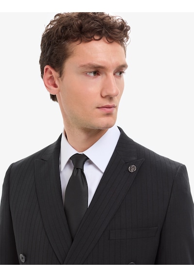 Pierre Cardin Erkek Siyah Takım Elbise 50316758-vr046