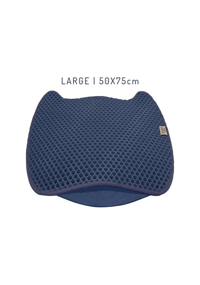 Cattie Taraklı Model Kum Toplayıcı Fonksiyonel Kedi Paspası Navy Blue - Kedi Model L Boy 50-75cm