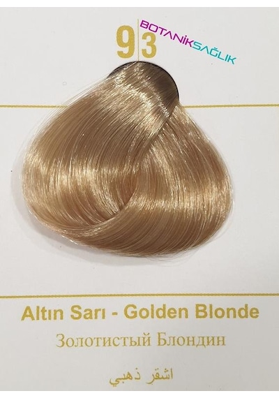 Colorx Bitkisel Saç Boyası Set - 9.3 Altın Sarı