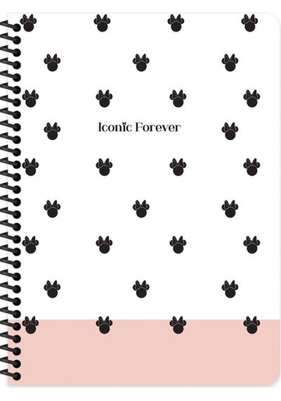 16.5x22.5 Kareli Defter - Iconic Forever Renkli