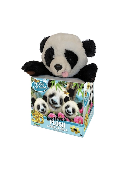 Prime 3d - Panda Pelüş Ve Selfie 48 Parça Puzzle 15800
