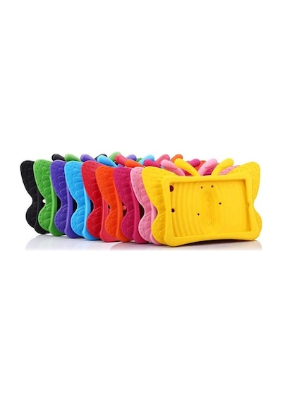 Apple Uyumlu iPad Air 1 Air 2 9.7" Kılıf Kelebek Desen Case A1474 A1475