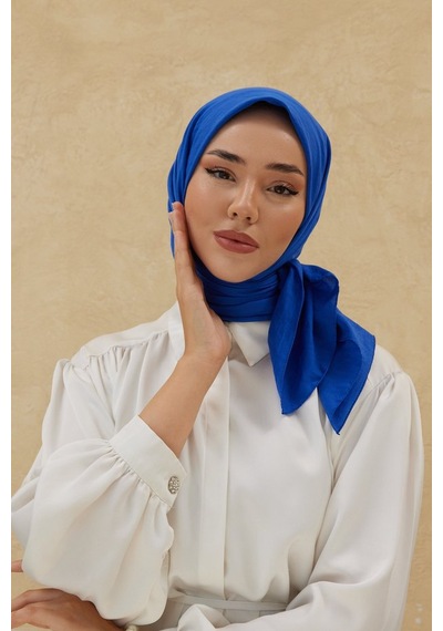 Silk Home Lyocell Aerobin Eşarp Saks Mavi