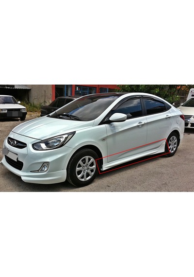 Hyundai Accent Blue Yan Marşpiyel Takımı - Plastik Yeni Model