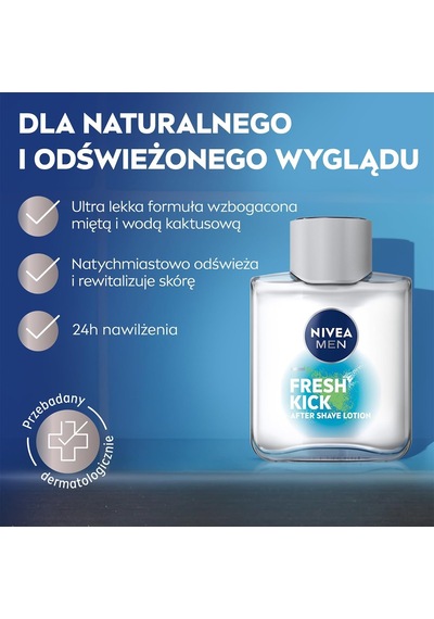 Men Cool Kick Fresh Tıraş Sonrası Losyon 100 Ml, Serinleten Ferahlık