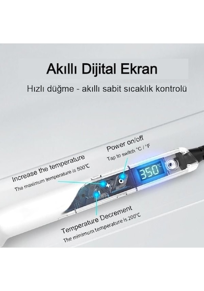 Sunline Sl690d 90w Led Ekran Isı Ayarlı Kalem Havya