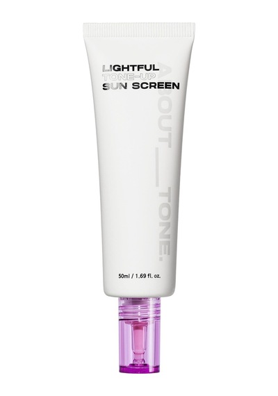 About Tone Şeftali Pembe Aydınlatıcı Ton Eşitleyici Vegan Güneş Kremi ABOUT TONE Lightful Toneup SunScreen 50ml