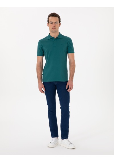 Pierre Cardin Erkek Zümrüt Tişört Basic 50302561-vr055 Zümrüt