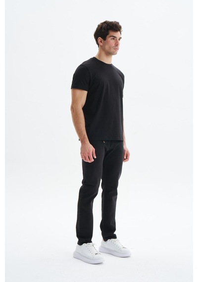 AR-MA Arma Erkek Jean Slim Fit Dar Kesim Likralı Esnek Kot Pantolon K9ppd0520 Siyah
