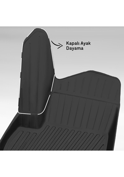 Teamcar Tesla Y 2019 Sonrası Uyumlu Premium Serisi Havuzlu Paspas