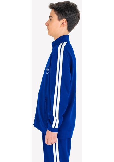 Lescon Açık Lacivert Çocuk Fermuarlı Sweatshirt 23n-3119