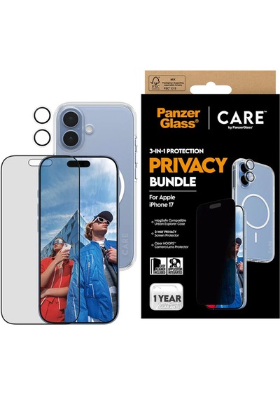 Panzerglass Apple Apple iPhone Uyumlu  17 Urban Explorer Bundle 3 Ü 1 Arada Hayalet Set