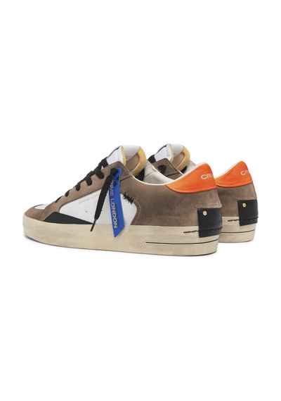 Sneaker Günlük Erkek 15103Aa7 Crime London Sk8 Deluxe Coconut Coconut Kahverengi