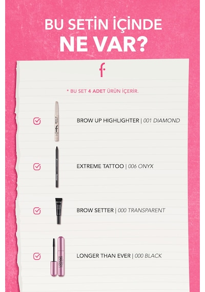 Flormar Chic Harmony Makyaj Seti 4'lü