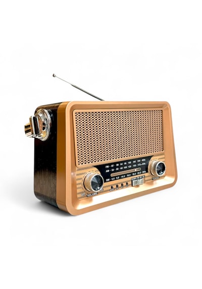 Rt-756p Nostalji Büyük Boy Radyo,asma Aparatlı Trend Nostaljik Radyo