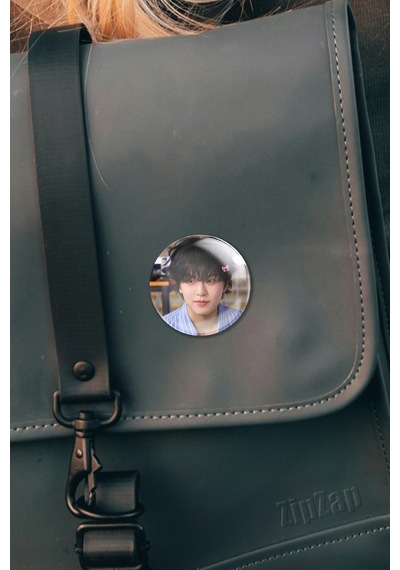 Seungmin Stray Kids Kpop Çanta Süsü Rozet İğneli Buton Rozet Seti 1 Adet Tekli